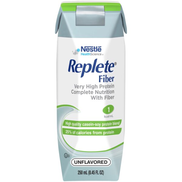 Replete Fiber Ready to Use Tube Feeding Formula, 8.45 oz. Carton