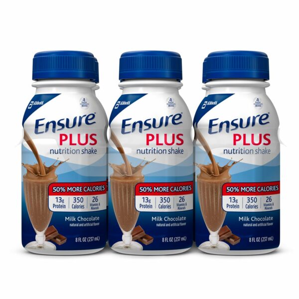 Ensure Plus Chocolate Oral Supplement, 8 oz. Bottle