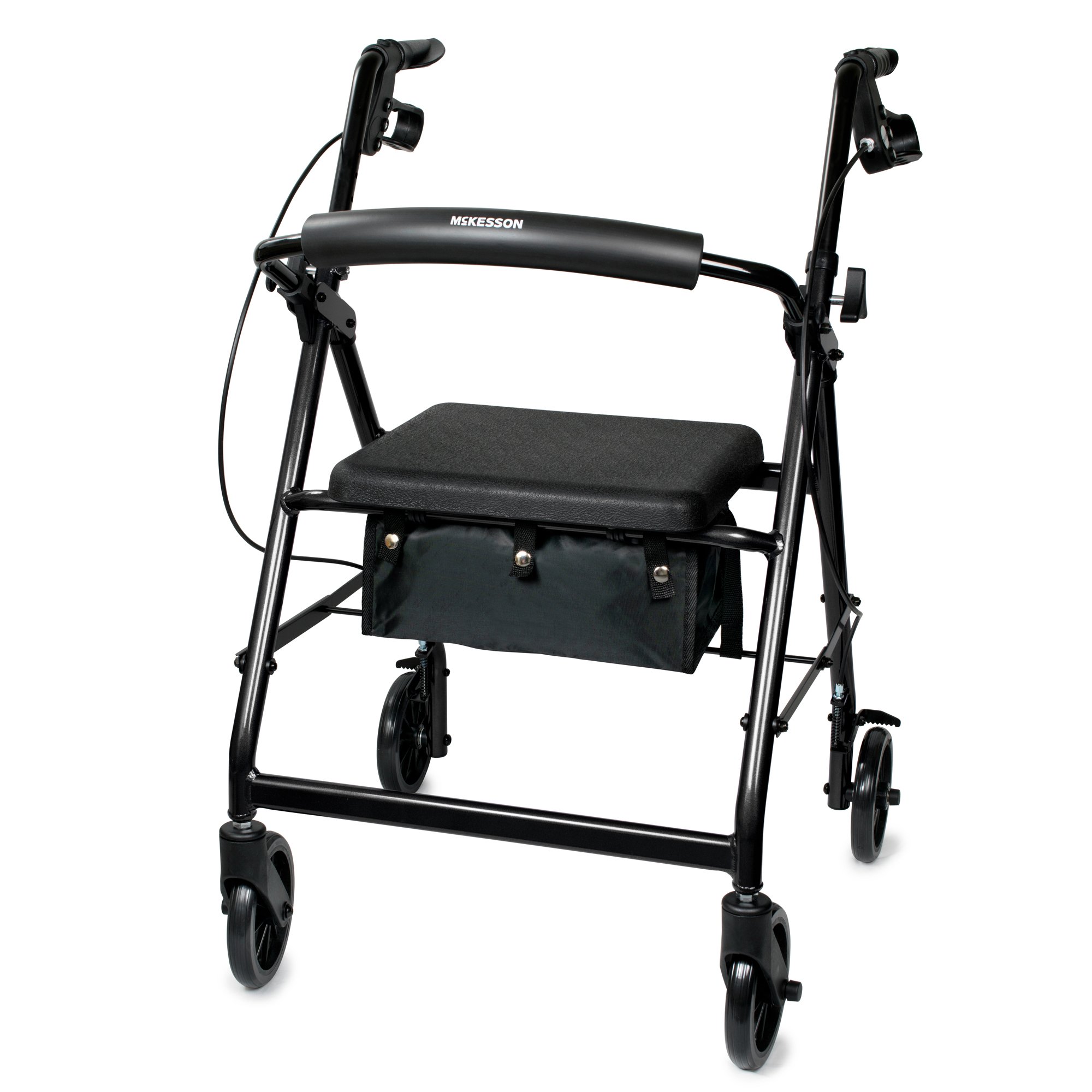 McKesson 4-wheel Rollator, Black