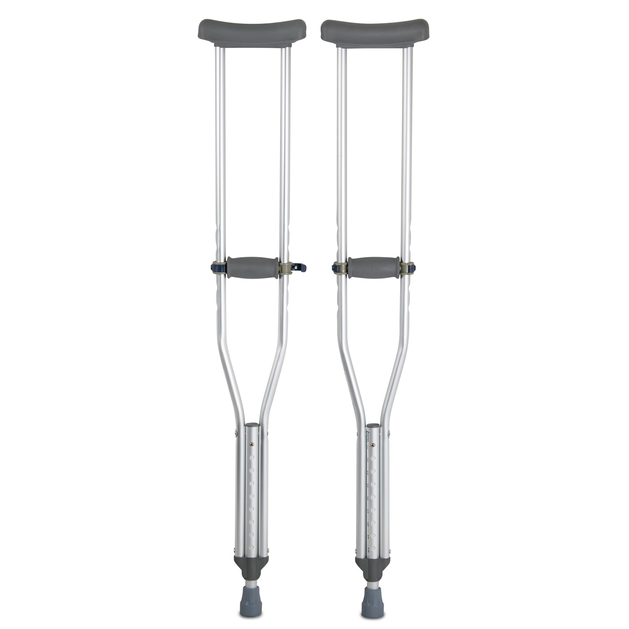 McKesson Adult Underarm Crutches, 5 ft. 2 in. - 5 ft. 10 in.
