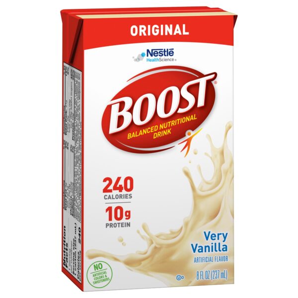 Boost Vanilla Oral Supplement, 8 oz. Carton