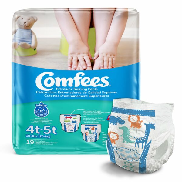 Comfees Training Pants, 4T to 5T