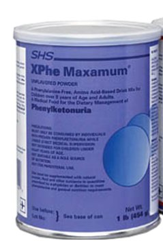 XPhe Maxamum Plain Flavor PKU Oral Supplement, 1 lb. Can