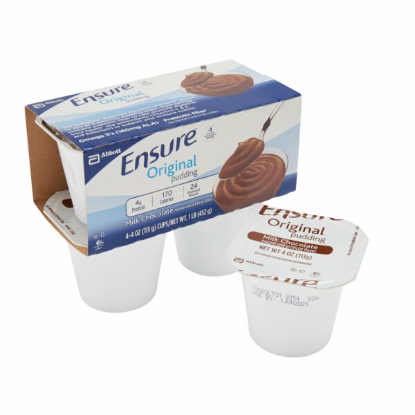 Ensure Pudding Creamy Chocolate Oral Supplement, 4 oz. Cup