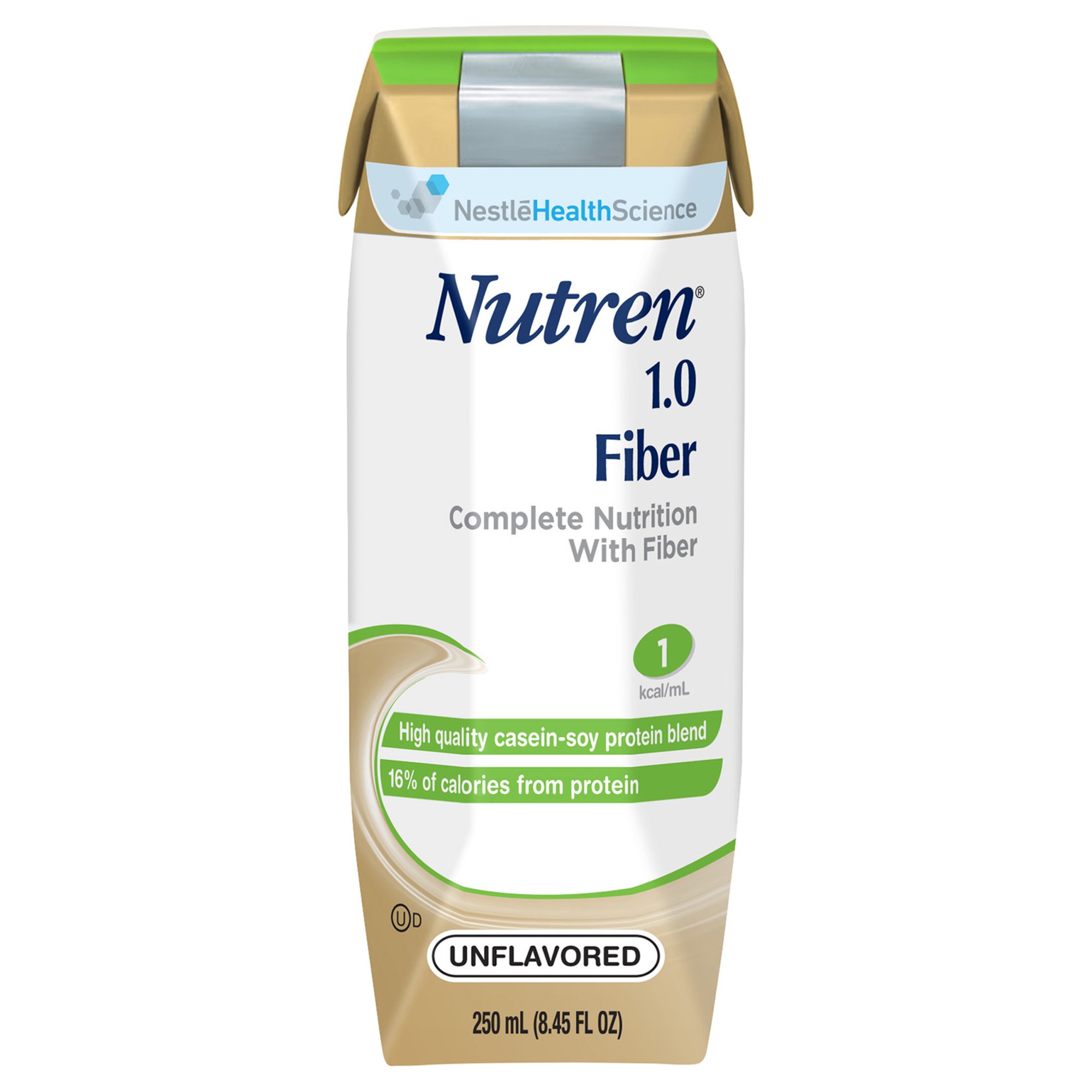 Nutren 1.0 Fiber Ready to Use Tube Feeding Formula, 8.45 oz. Carton