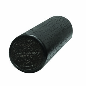 CanDo Round Foam Roller, Extra Firm, 6 Inches by 18 Inches