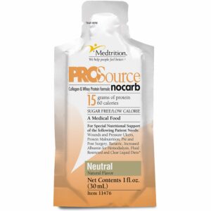 ProSource NoCarb Unflavored Concentrate Protein Supplement, 1 oz. Bottle