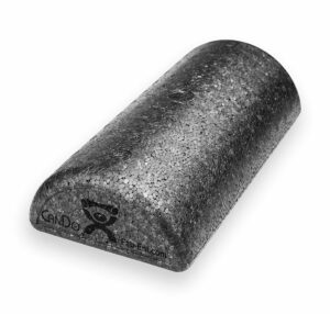 CanDo Half-Round Foam Roller, Extra-Firm, 6 Inches by 12 Inches