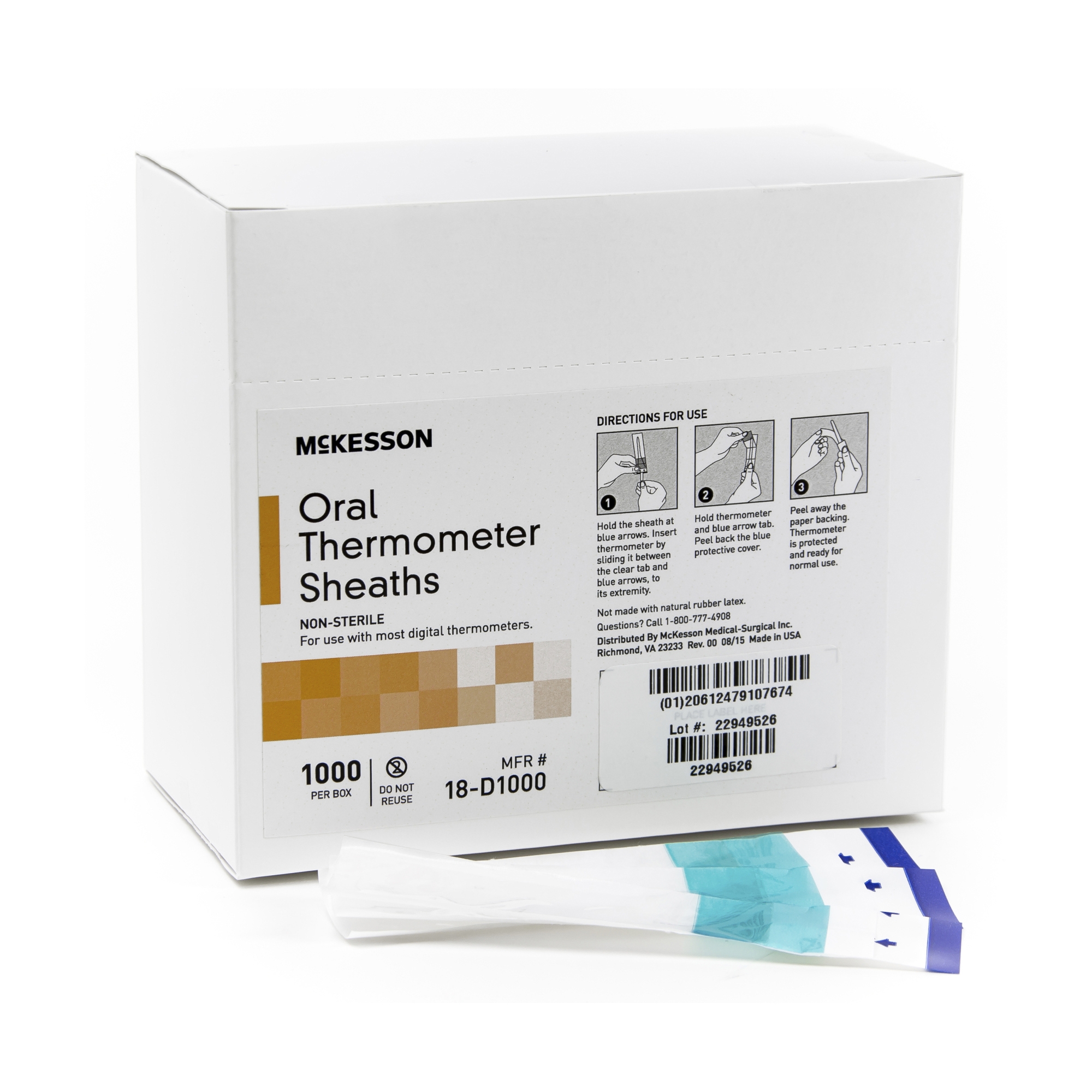 McKesson Oral Thermometer Sheath