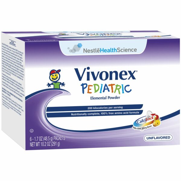 Vivonex Pediatric Elemental Oral Supplement / Tube Feeding Formula, 1.7 oz. Individual Packet