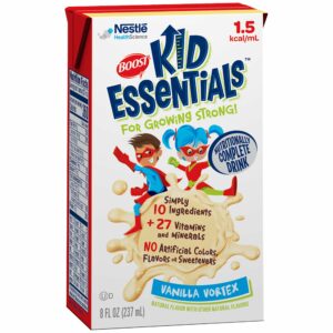 Boost Kid Essentials 1.5 Vanilla Pediatric Oral Supplement / Tube Feeding Formula, 8 oz. Tetra Brik