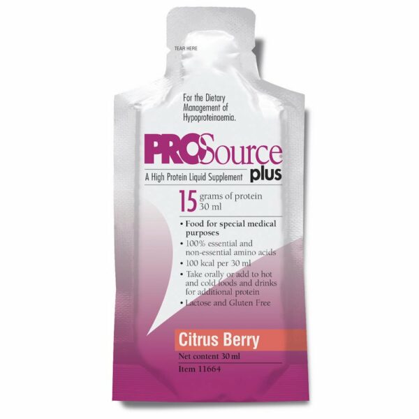 ProSource Plus Citrus Berry Protein Supplement, 1 oz. Pouch