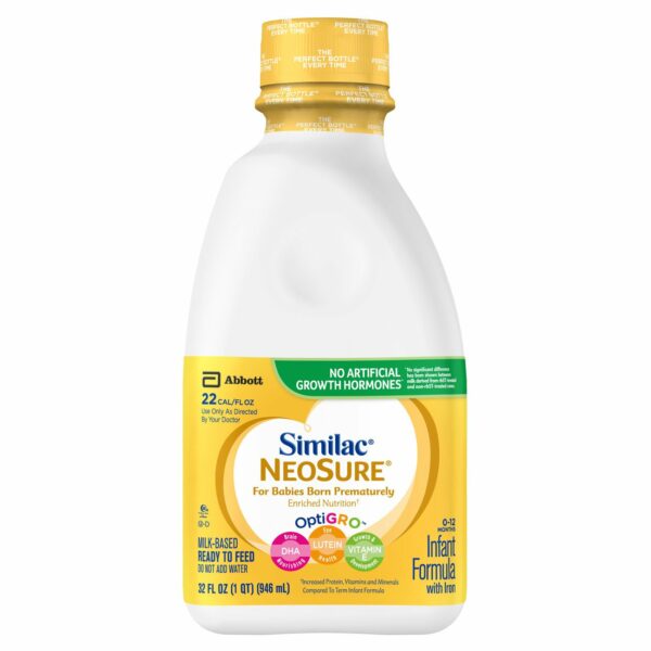 Similac NeoSure Ready to Use Infant Formula, 32 oz. Bottle