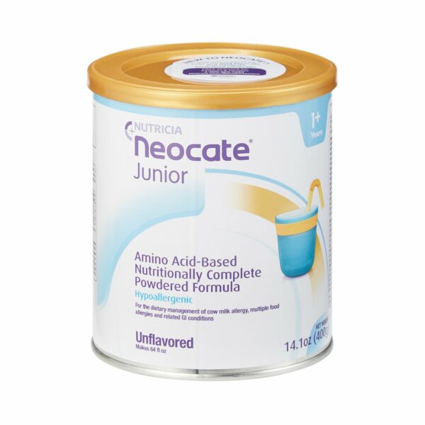 Neocate Junior without Prebiotics Pediatric Oral Supplement / Tube Feeding Formula, 14.1 oz. Can