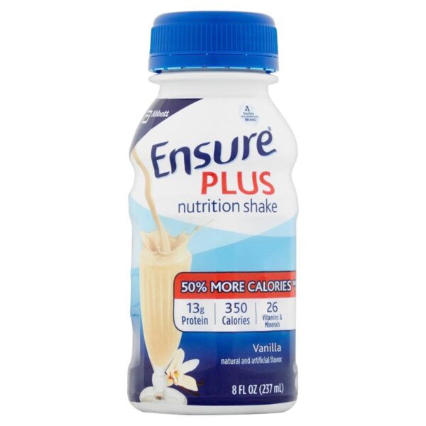 Ensure Plus Vanilla Oral Supplement, 8 oz. Bottle