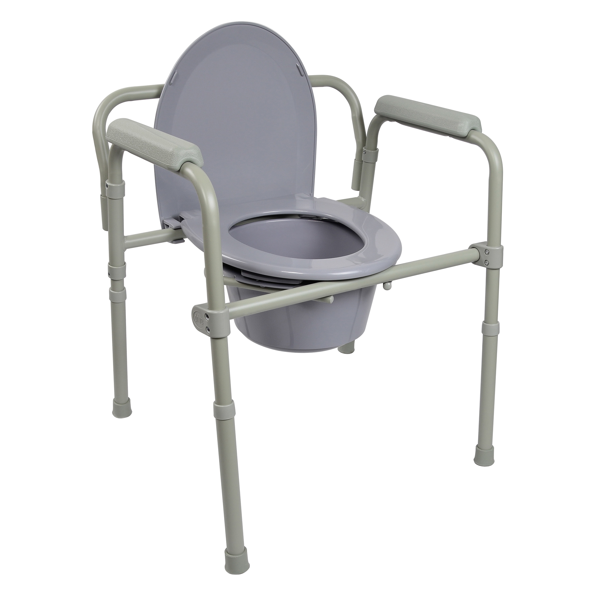 McKesson Folding Commode Chair