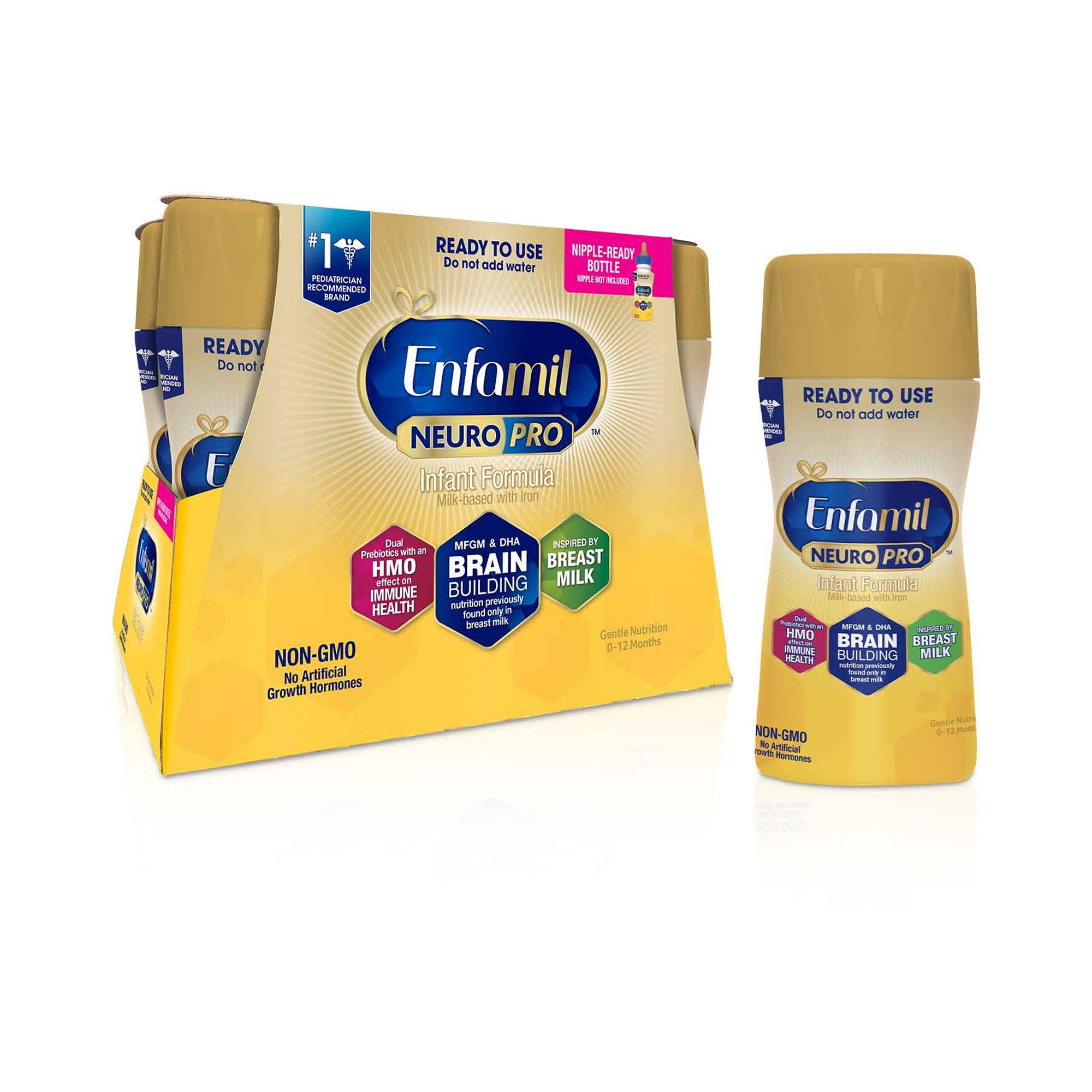 Enfamil Neuropro Ready to Use Infant Formula, 8 oz. Bottle