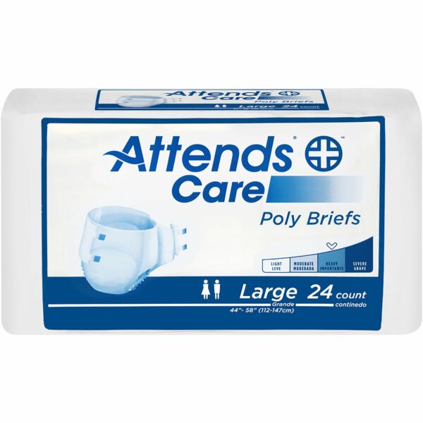 Attends Care Heavy Incontinence Brief, Large