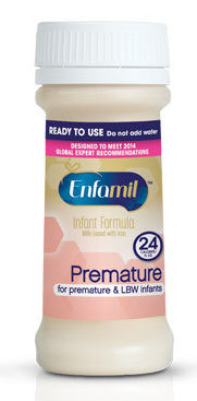 Enfamil Premature with Iron Ready to Use Infant Formula, 2 oz. Nursette Bottle