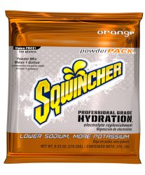 Sqwincher Powder Pack Orange Electrolyte Replenishment Drink Mix, 23.83 oz. Packet