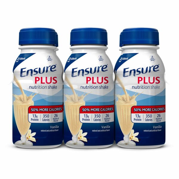 Ensure Plus Vanilla Oral Supplement, 8 oz. Bottle