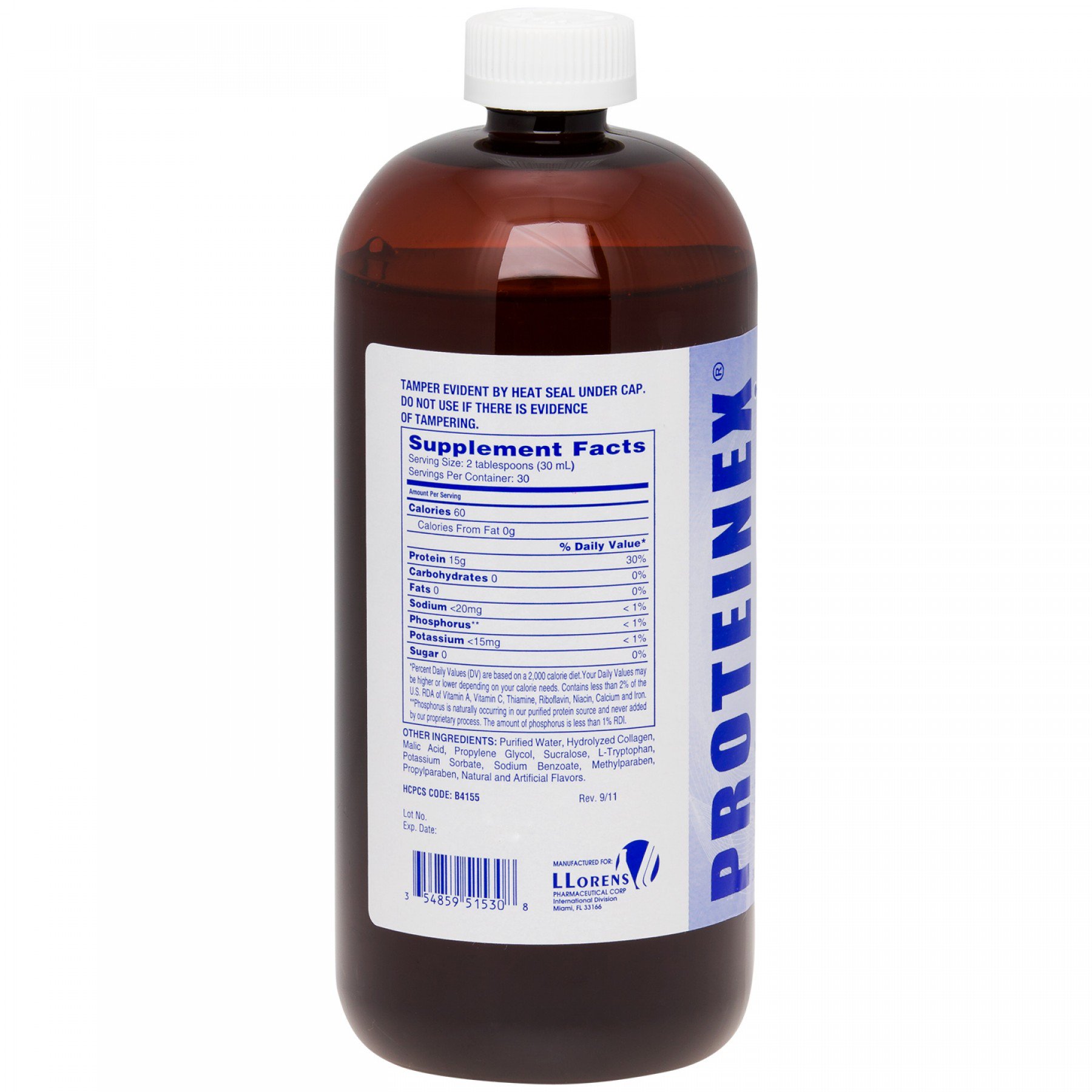 Proteinex 15 Oral Protein Supplement, 16 oz. Bottle