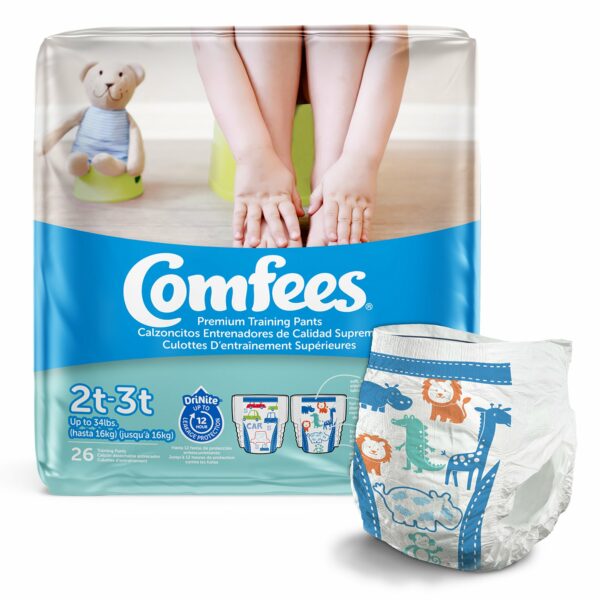 Comfees Training Pants, 2T to 3T