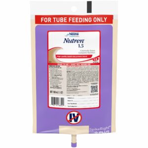 Nutren 1.5 Ready to Hang Tube Feeding Formula, 33.8 oz. Bag
