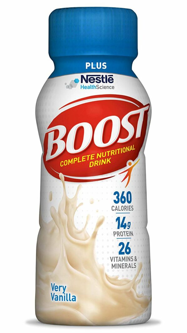 Boost Plus Vanilla Oral Supplement, 8 oz. Bottle